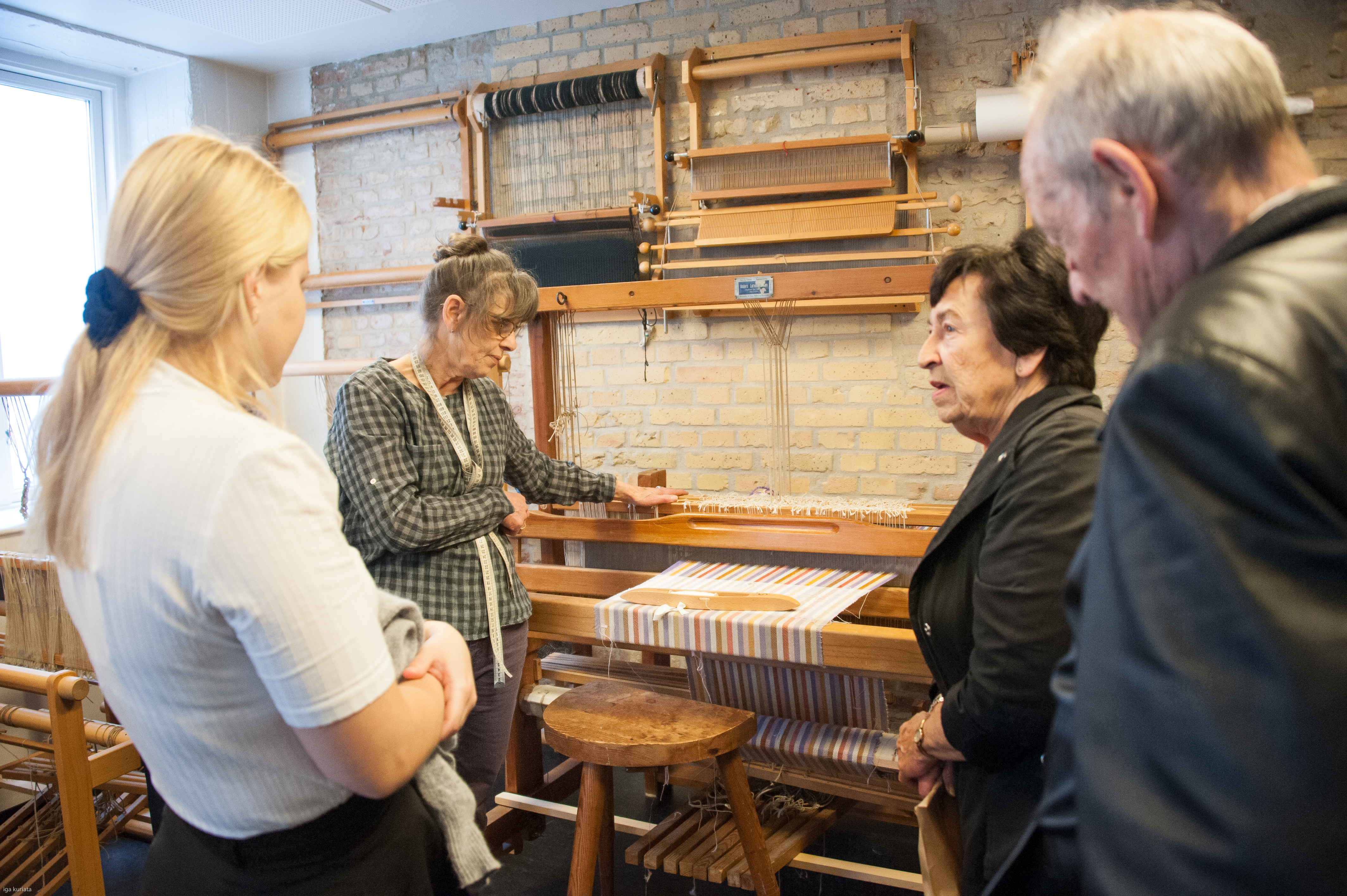 Foto fra håndarbejdslokalet.