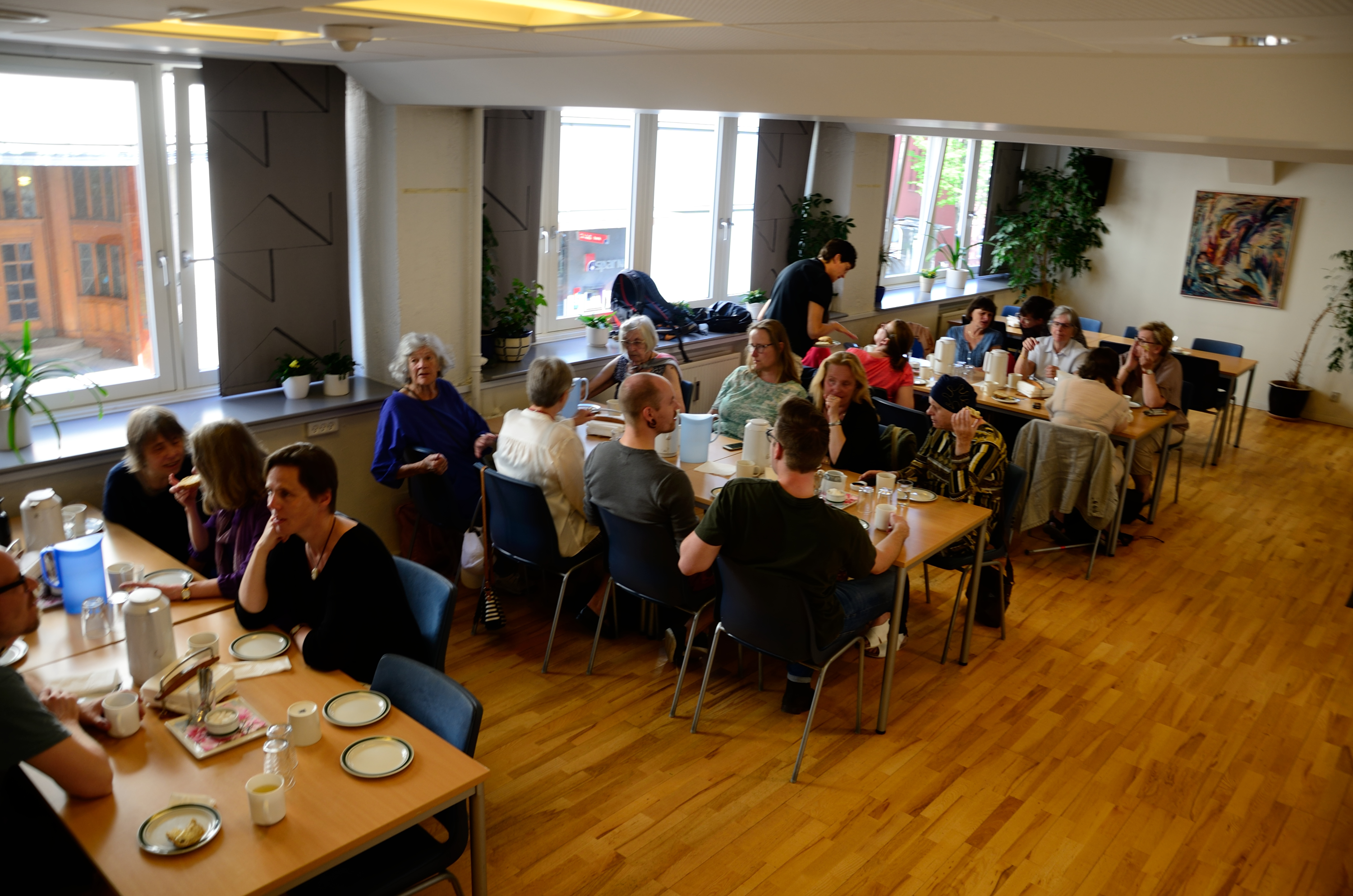 Foto fra holdafslutningen.