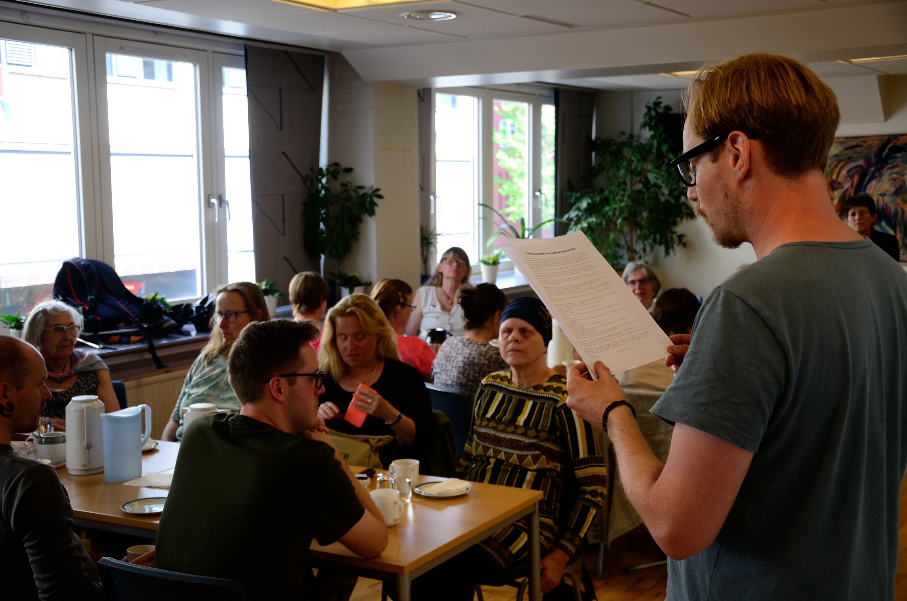 Foto fra holdafslutningen.