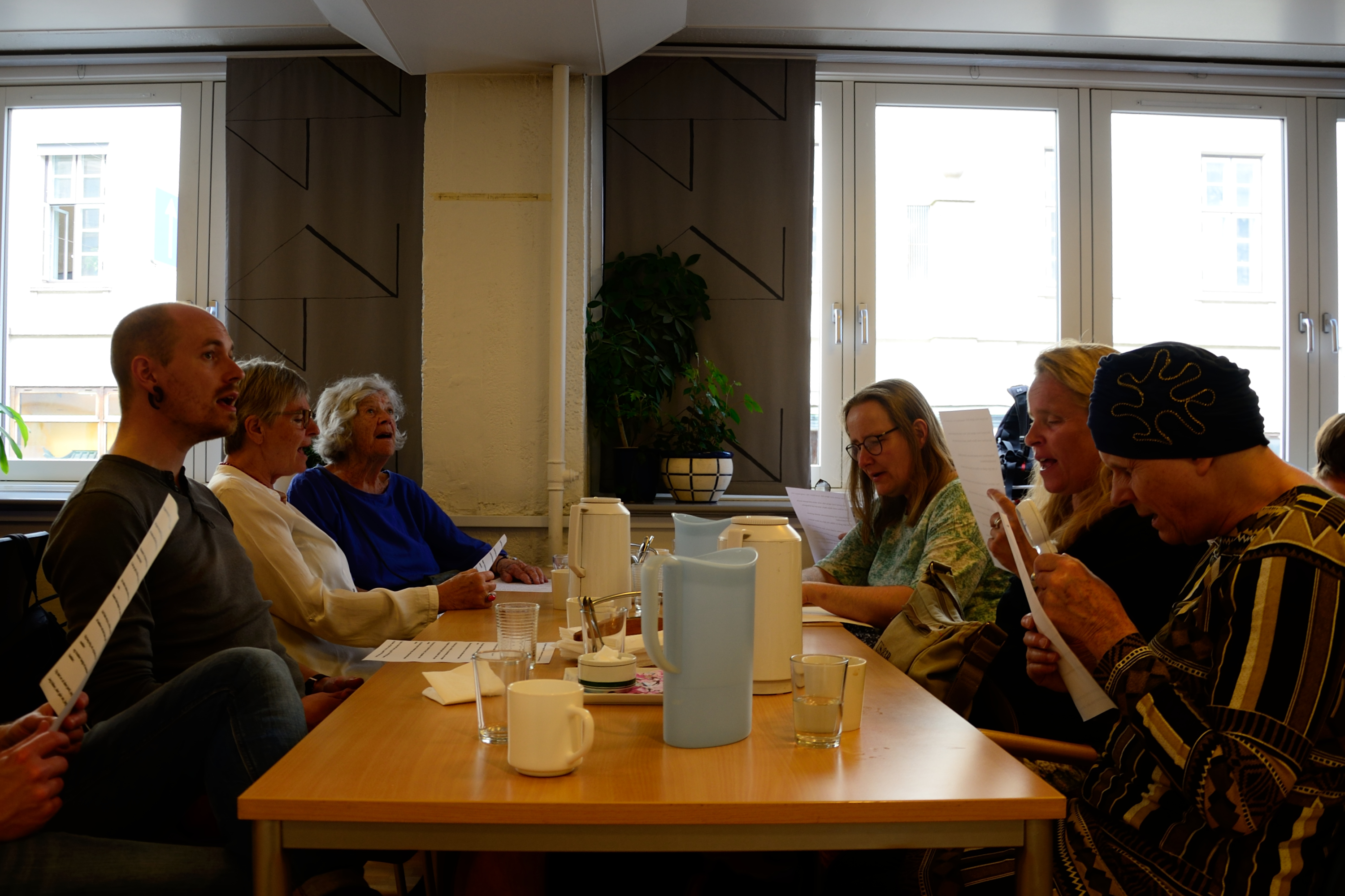 Foto fra holdafslutningen.